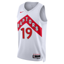 Jakob Poeltl #19 Toronto Raptors Weiß Association Trikot