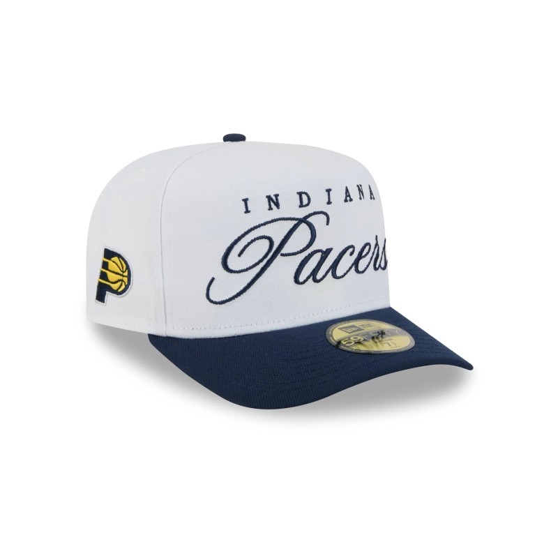 Indiana Pacers 2025 59FIFTY Draft A-Frame Taillierte Mütze