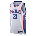 Joel Embiid #21 Philadelphia 76ers Weiß Association-Trikot