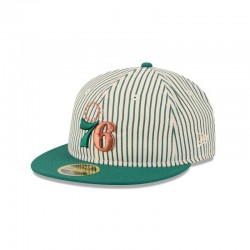 Just Caps Seersucker Philadelphia 76ers Retro Crown 59FIFTY taillierte Mütze