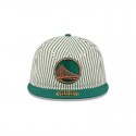 Just Caps Seersucker Golden State Warriors Retro Crown 59FIFTY taillierte Mütze