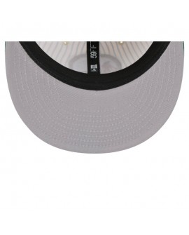 Just Caps Seersucker Golden State Warriors Retro Crown 59FIFTY taillierte Mütze