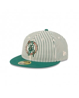 Just Caps Seersucker Boston Celtics Retro Crown 59FIFTY-Mütze