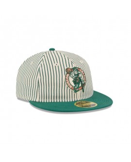 Just Caps Seersucker Boston Celtics Retro Crown 59FIFTY-Mütze