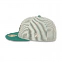 Just Caps Seersucker Boston Celtics Retro Crown 59FIFTY-Mütze