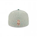 Just Caps Seersucker Miami Heat Retro Crown 59FIFTY taillierter Hut