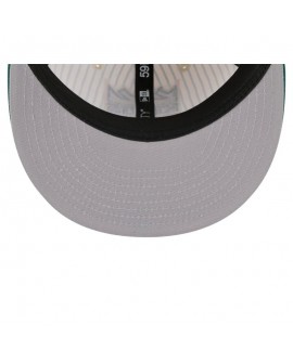 Just Caps Seersucker Sacramento Kings Retro Crown 59FIFTY Fitted Hat