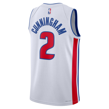 Cade Cunningham #2 Detroit Pistons Weißes Association-Trikot