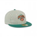 Just Caps Seersucker New York Knicks Retro Crown 59FIFTY Fitted Hat