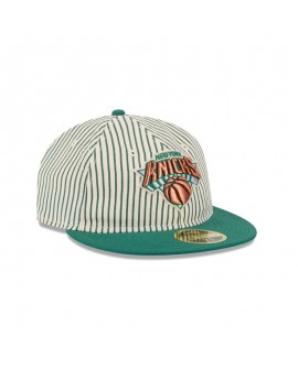 Just Caps Seersucker New York Knicks Retro Crown 59FIFTY Fitted Hat