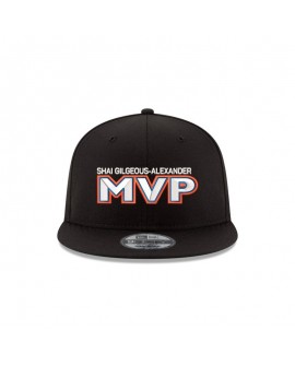 Oklahoma City Thunder Shai Gilgeous-Alexander 2025 MVP Wordmark 9FIFTY Snapback Hat