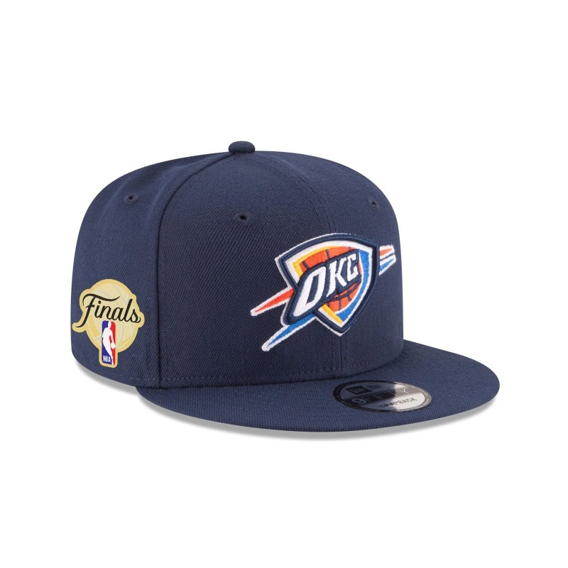 Oklahoma City Thunder 2025 NBA Finals Side Patch 9FIFTY Snapback Hat