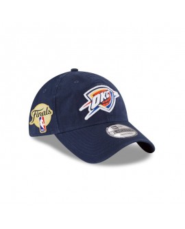 Oklahoma City Thunder 2025 NBA Finals Sidepatch 9TWENTY verstellbare Mütze