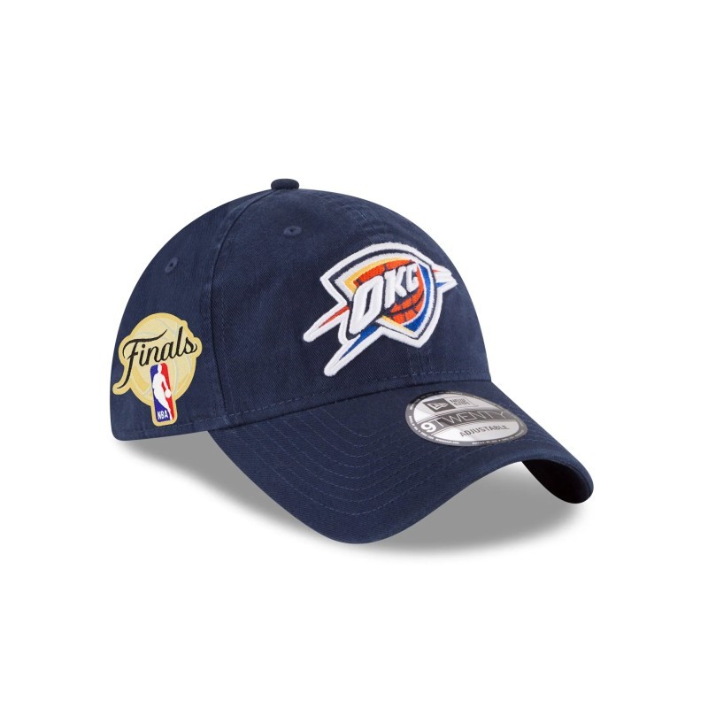 Oklahoma City Thunder 2025 NBA Finals Sidepatch 9TWENTY verstellbare Mütze