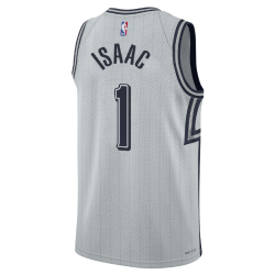 Jonathan Isaac #1 Orlando Magic Silver City Edition-Trikot