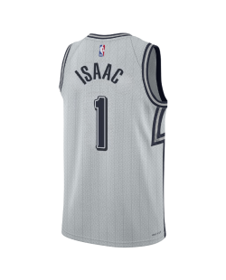 Jonathan Isaac #1 Orlando Magic Silver City Edition-Trikot