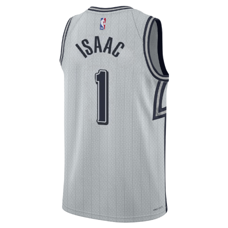 Jonathan Isaac #1 Orlando Magic Silver City Edition-Trikot