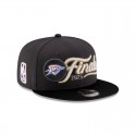 Oklahoma City Thunder 2025 NBA Finals Locker Room 9FIFTY Snapback-Mütze