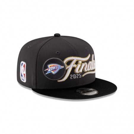 Oklahoma City Thunder 2025 NBA Finals Locker Room 9FIFTY Snapback-Mütze