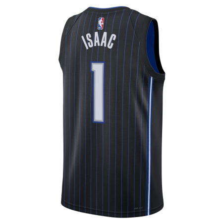 Jonathan Isaac #1 Orlando Magic Schwarz Icon Trikot