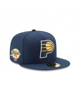 Indiana Pacers 2025 NBA Finals Side Patch 59FIFTY Taillierte Mütze