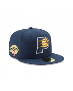 Indiana Pacers 2025 NBA Finals Side Patch 59FIFTY Taillierte Mütze