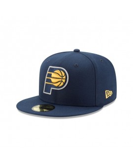 Indiana Pacers 2025 NBA Finals Side Patch 59FIFTY Taillierte Mütze