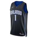 Jonathan Isaac #1 Orlando Magic Schwarz Icon Trikot