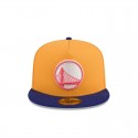 Golden State Warriors 59FIFTY Gold A-Frame Fitted Hat