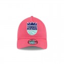 Sacramento Kings Coral 9TWENTY verstellbare A-Frame-Mütze