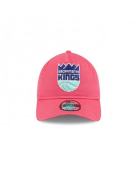 Sacramento Kings Coral 9TWENTY verstellbare A-Frame-Mütze