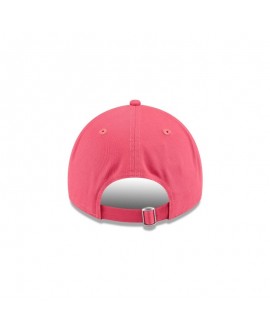 New York Knicks Coral 9TWENTY verstellbare A-Frame-Mütze