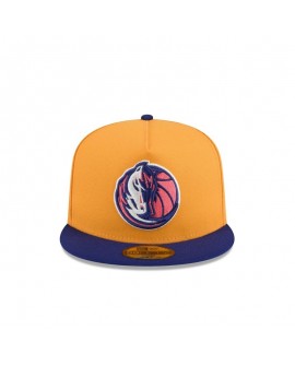 Dallas Mavericks 59FIFTY A-Frame Fitted Hat in Gold