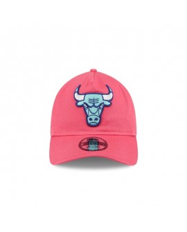Koralle verstellbare 9TWENTY A-Frame-Mütze der Chicago Bulls
