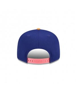 Philadelphia 76ers Coral Split Panel 9FIFTY Snapback Hat
