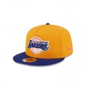 Goldfarbene 59FIFTY-Mütze der Los Angeles Lakers mit A-Rahmen