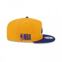 Goldfarbene 59FIFTY-Mütze der Los Angeles Lakers mit A-Rahmen