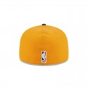 Goldfarbene 59FIFTY-Mütze der Los Angeles Lakers mit A-Rahmen