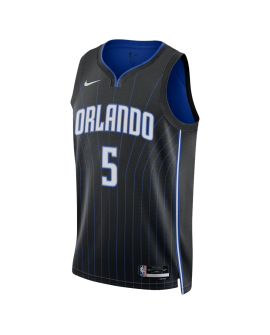 Paolo Banchero #5 Orlando Magic Schwarz Icon Trikot