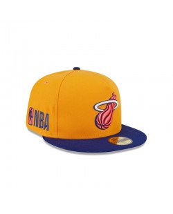 59FIFTY Miami Heat Gold A-Frame-Passformhut