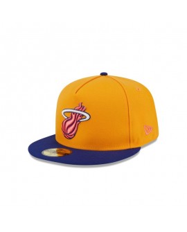 59FIFTY Miami Heat Gold A-Frame-Passformhut