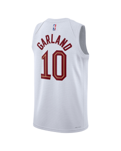 Darius Garland #10 Cleveland Cavaliers Weiß Association-Trikot