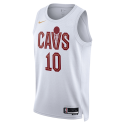 Darius Garland #10 Cleveland Cavaliers Weiß Association-Trikot