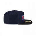 Los Angeles Clippers dunkelblaue 59FIFTY-Denim-Mütze mit A-Rahmen