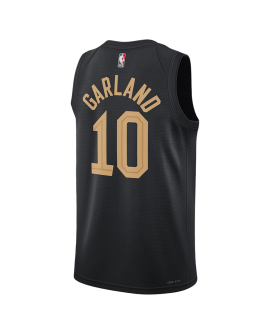 Darius Garland #10 Cleveland Cavaliers Schwarzes Statement-Trikot