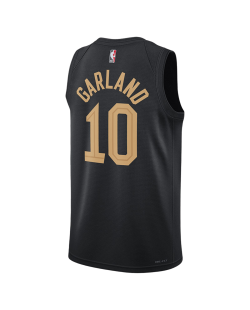 Darius Garland #10 Cleveland Cavaliers Schwarzes Statement-Trikot