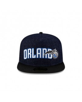 Orlando Magic Navy Denim 59FIFTY A-Frame Fitted Hat