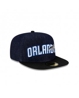 Orlando Magic Navy Denim 59FIFTY A-Frame Fitted Hat