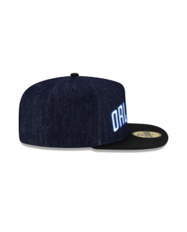 Orlando Magic Navy Denim 59FIFTY A-Frame Fitted Hat