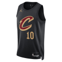Darius Garland #10 Cleveland Cavaliers Schwarzes Statement-Trikot